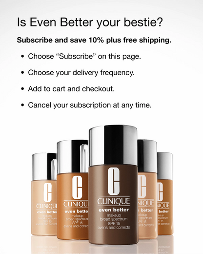 Even Better™ Makeup Broad Spectrum SPF 15 - US 3430