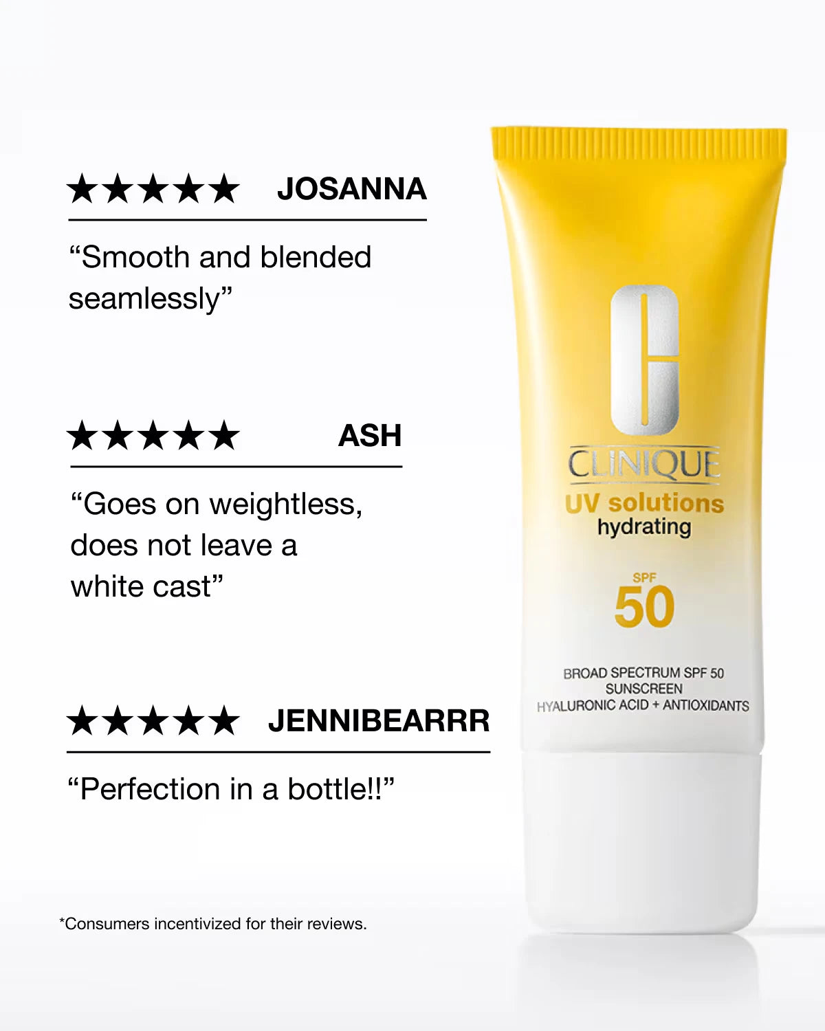 UV Solutions Hydrating Sunscreen Broad Spectrum SPF 50/PA++++ - US 2457