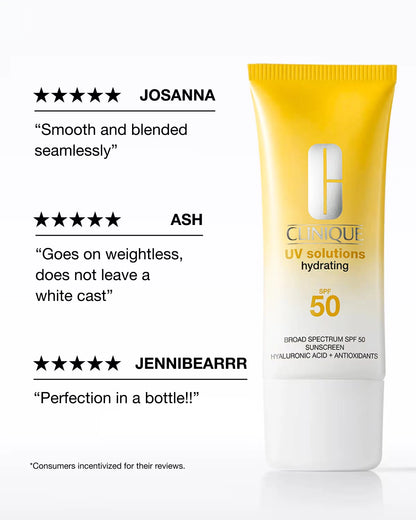 UV Solutions Hydrating Sunscreen Broad Spectrum SPF 50/PA++++ - US 2457