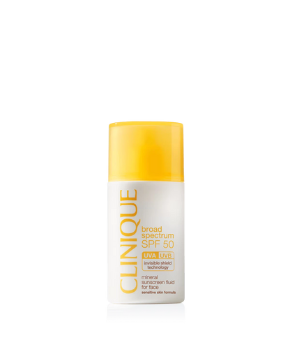 SPF 50 Mineral Sunscreen Fluid For Face - US 0844